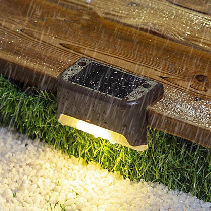Illuminate Your Garden with Solar-Powered Stair Lighting