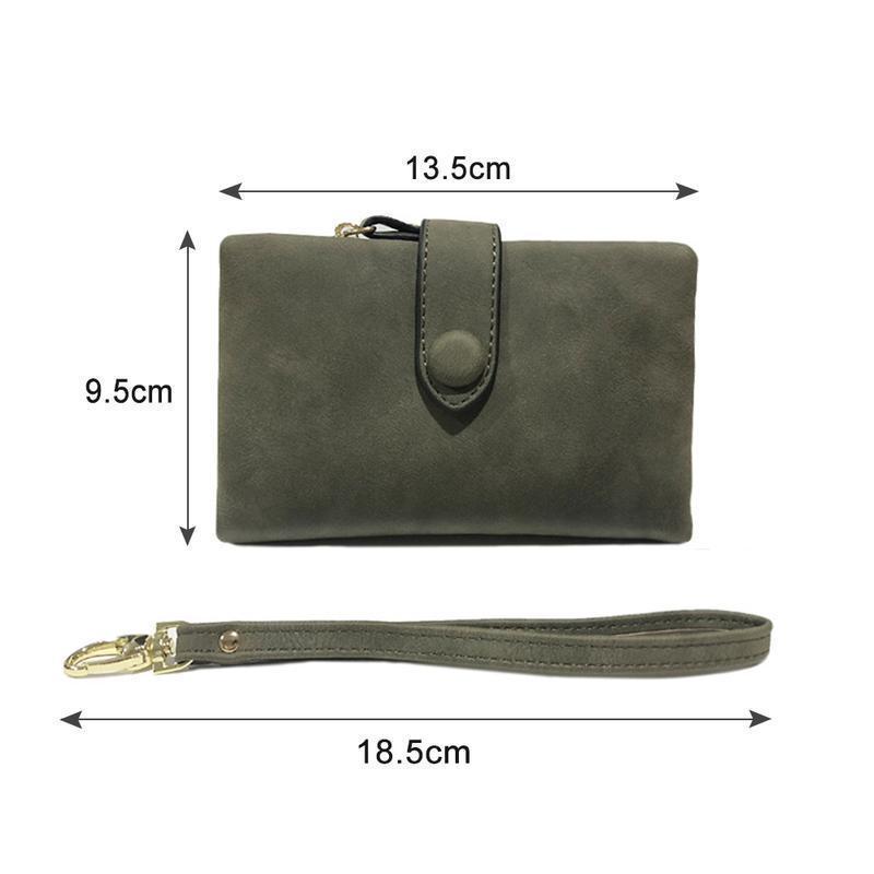 Compact Elegance: Women’s Trifold Wallet in Luxurious Leather