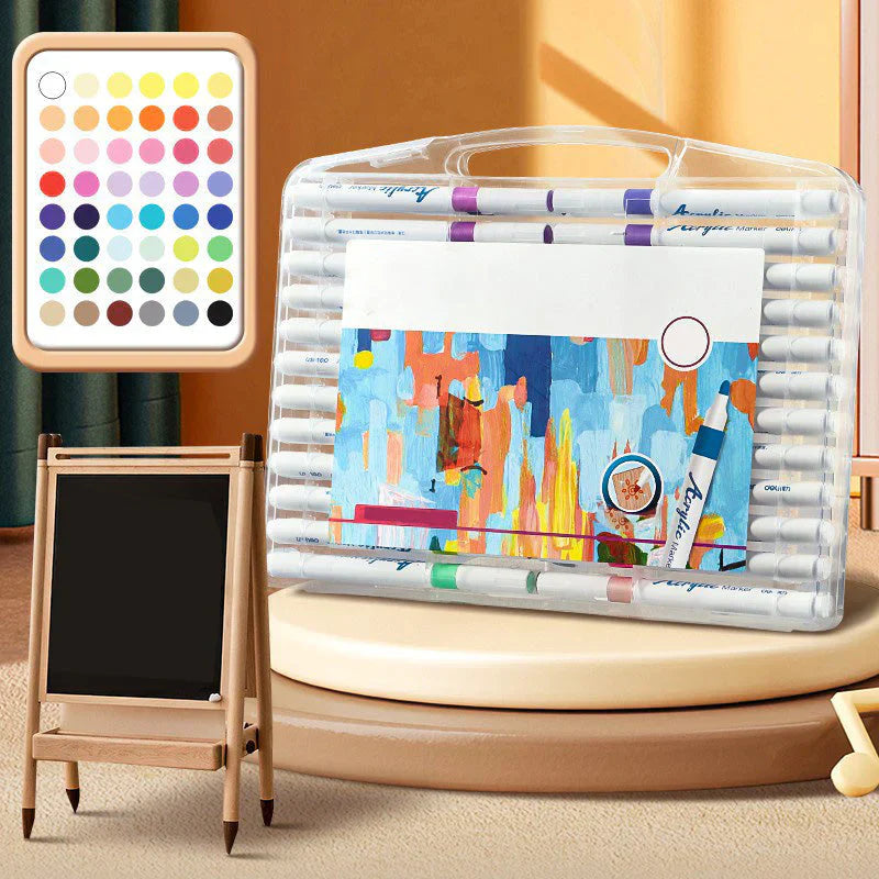 Vibrant Acrylic Paint Markers for Creative Expression