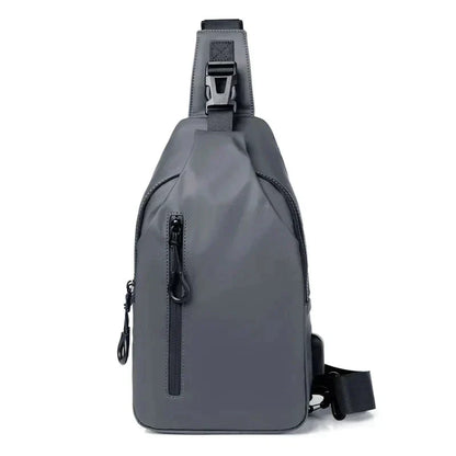 Water-Resistant Crossbody Bag with Anti-Theft Features for Urban Use