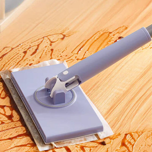 Compact Mop with Easy-Change Cloth System