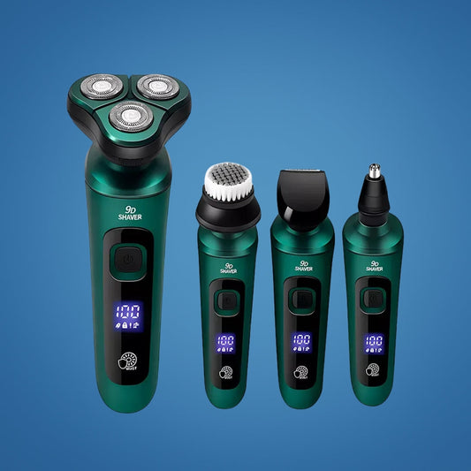All-in-One Grooming Device – Waterproof – LED Screen – USB Rechargeable