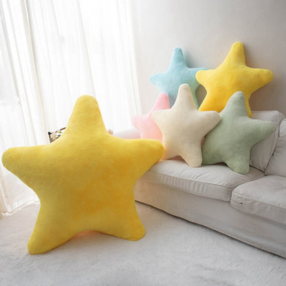 Charming Plush Star Shaped Pillow for Cozy Decor