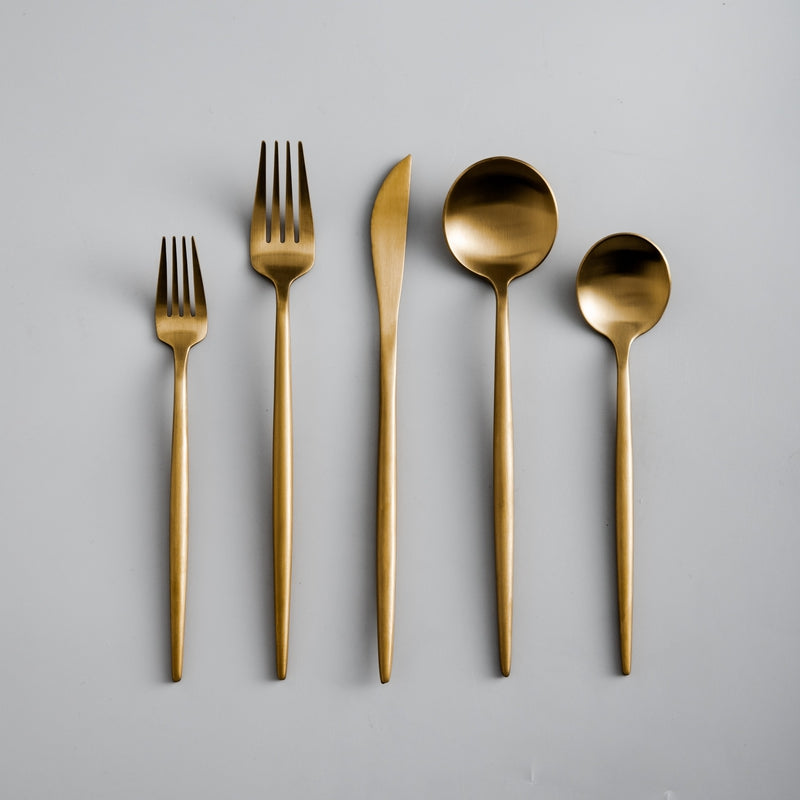 Elegant Simplicity Stainless Steel Cutlery Set