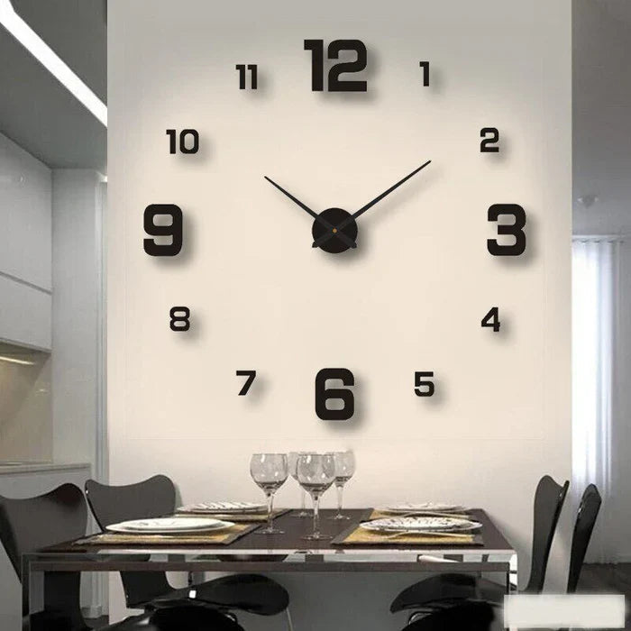 Silent Analog Wall Clock - Modern Decor for Any Space