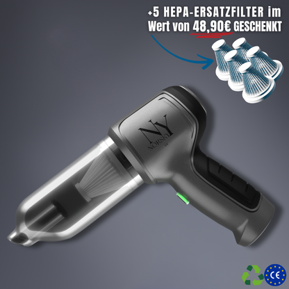 Cordless Car Vacuum Cleaner | Powerful Suction with Air Blast