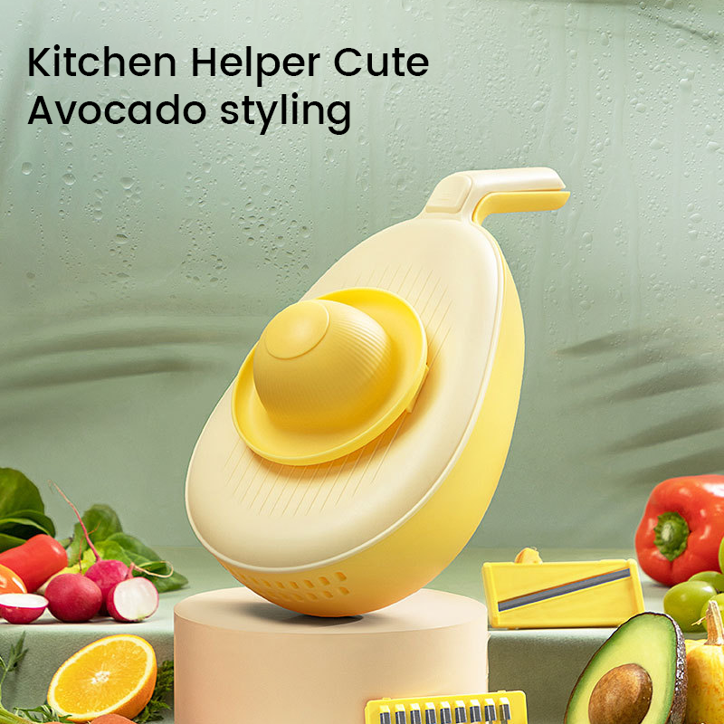 Vegetable Cutter in Avocado Shape – Slicer and Chopper Tool