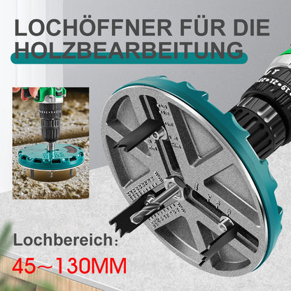 Adjustable Hole Cutter for Accurate Woodworking - MultiCut