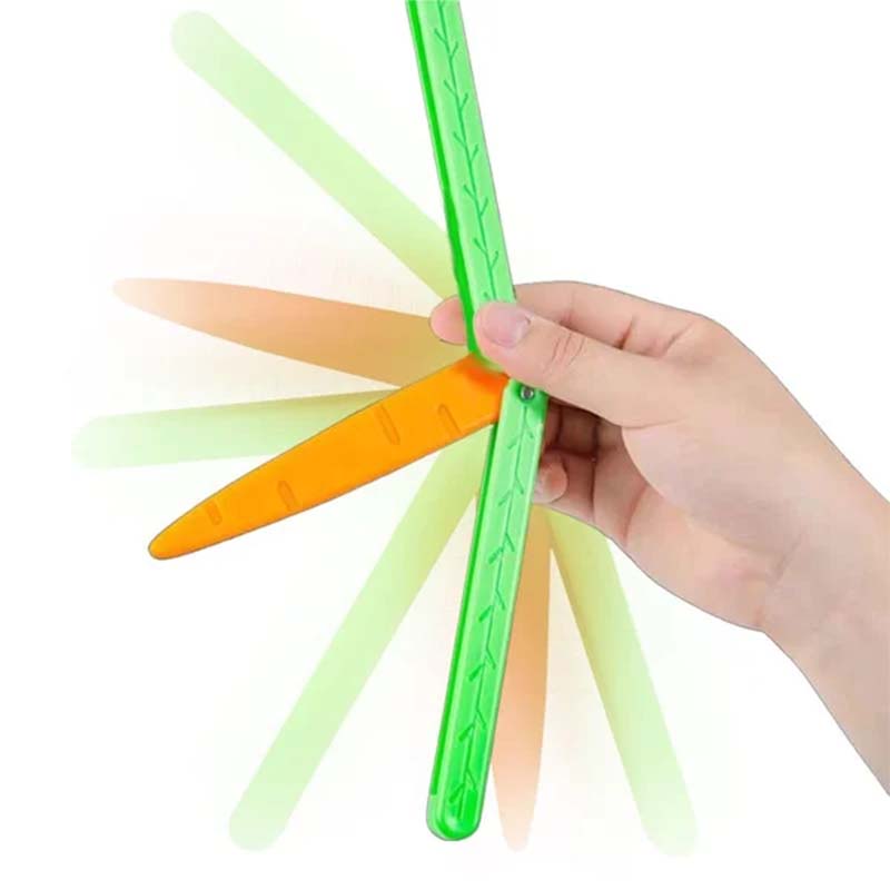 Toy Butterfly Knife for Practice and Tricks