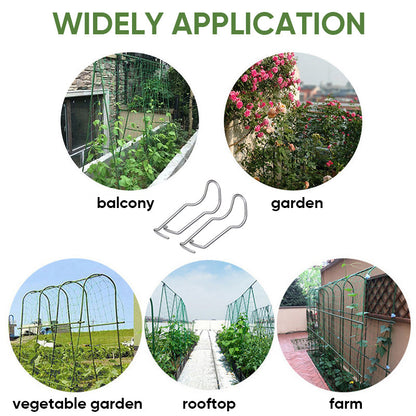 20 Durable Garden Connector Clips for Plant Support