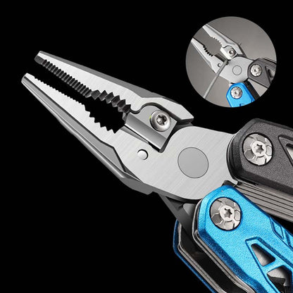 Folding Body Ball Hammer in Stainless Steel - Multifunction Tool