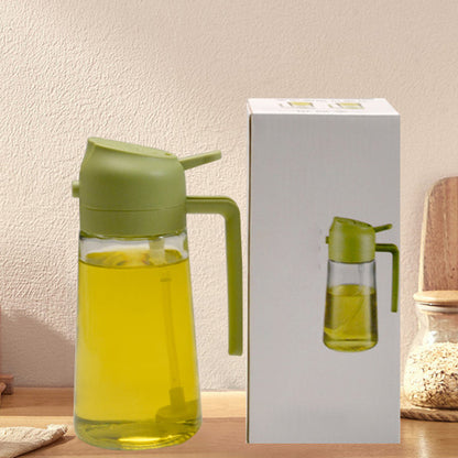 Glass Oil Sprayer and Dispenser - 2 in 1 with 50% Discount [Last Day Sale]