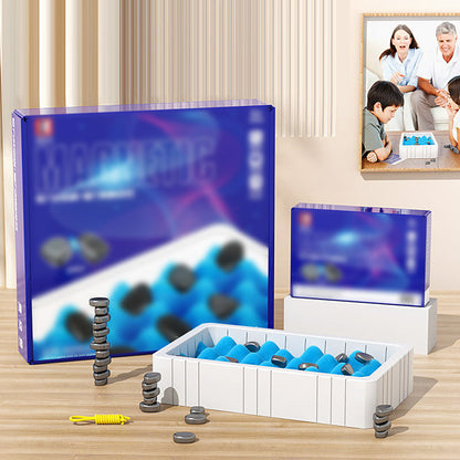Strategic Magnet Chess Challenge for Fun and Learning