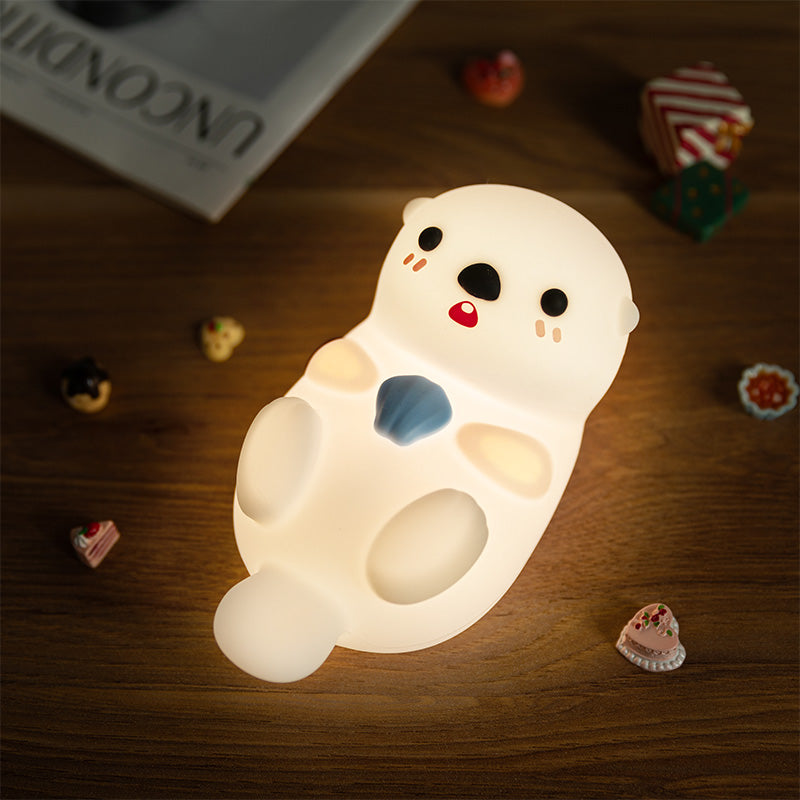 CozySea® Playful Otter LED Night Lamp - Perfect for Kids