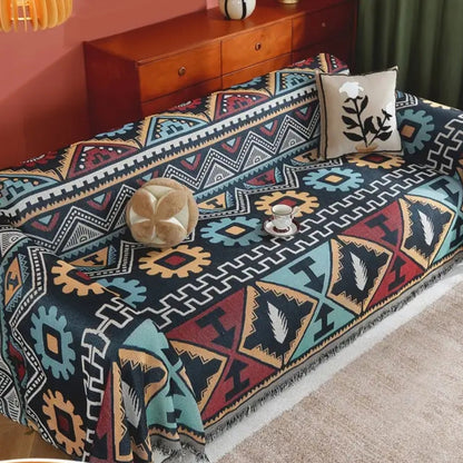 Chic Tribal Pattern Sofa Protector