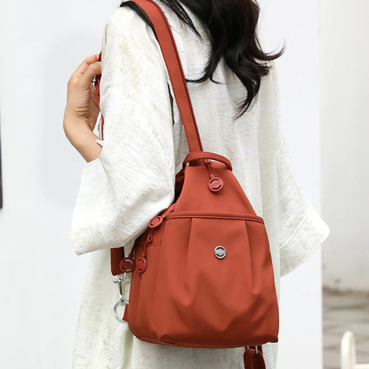 Versatile Waterproof Handbag | 2-in-1 Crossbody & Shoulder Bag
