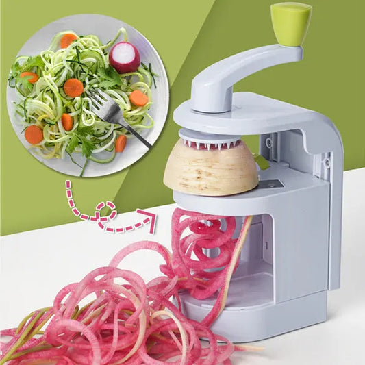 50% OFF | Manual Vegetable Spiral Cutter – SpinSlice Alternative