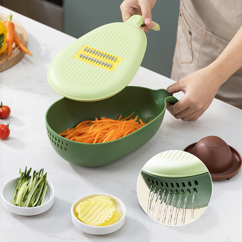 Vegetable Cutter in Avocado Shape – Slicer and Chopper Tool