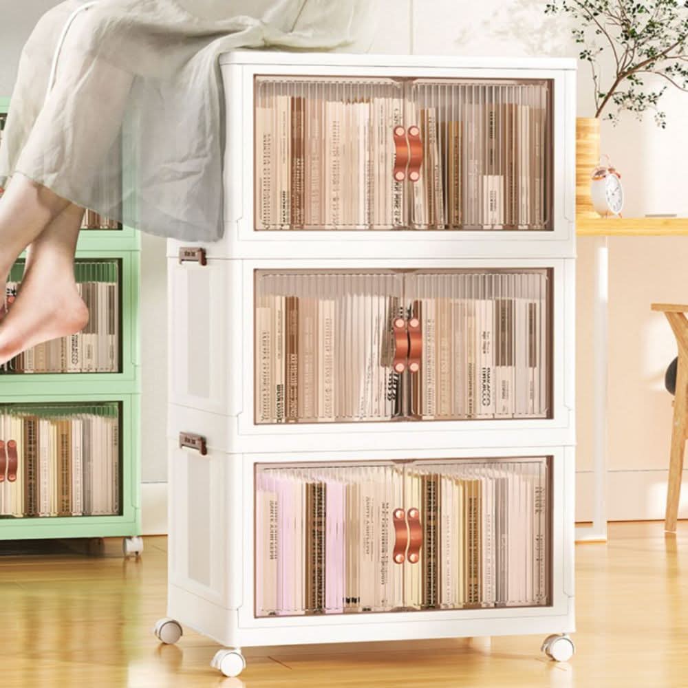 Stackable Storage Bins for Organizing Supplies