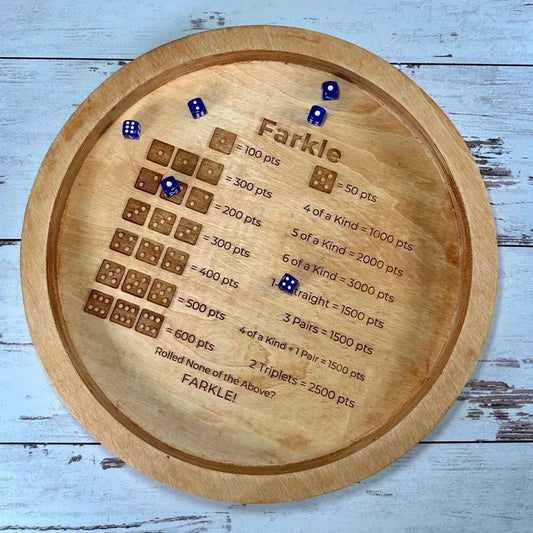 Farkle Dice Organizer Tray