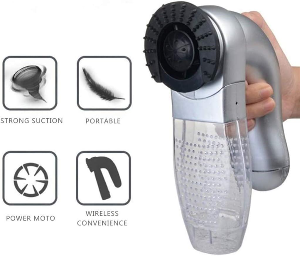 Pet Grooming Brush & De-Shedding Tool with Massage Feature