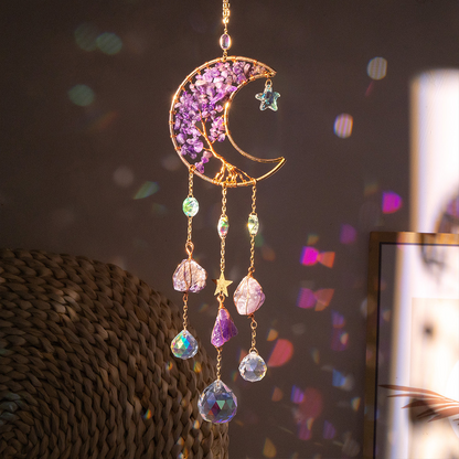 Prism Moon Dreamcatcher for a Mystical Atmosphere