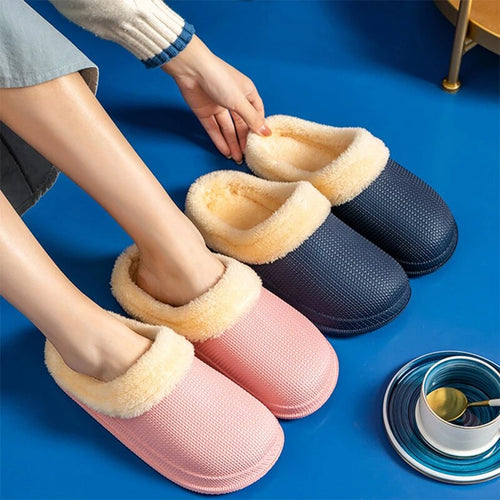 Plush Comfort Home Slippers