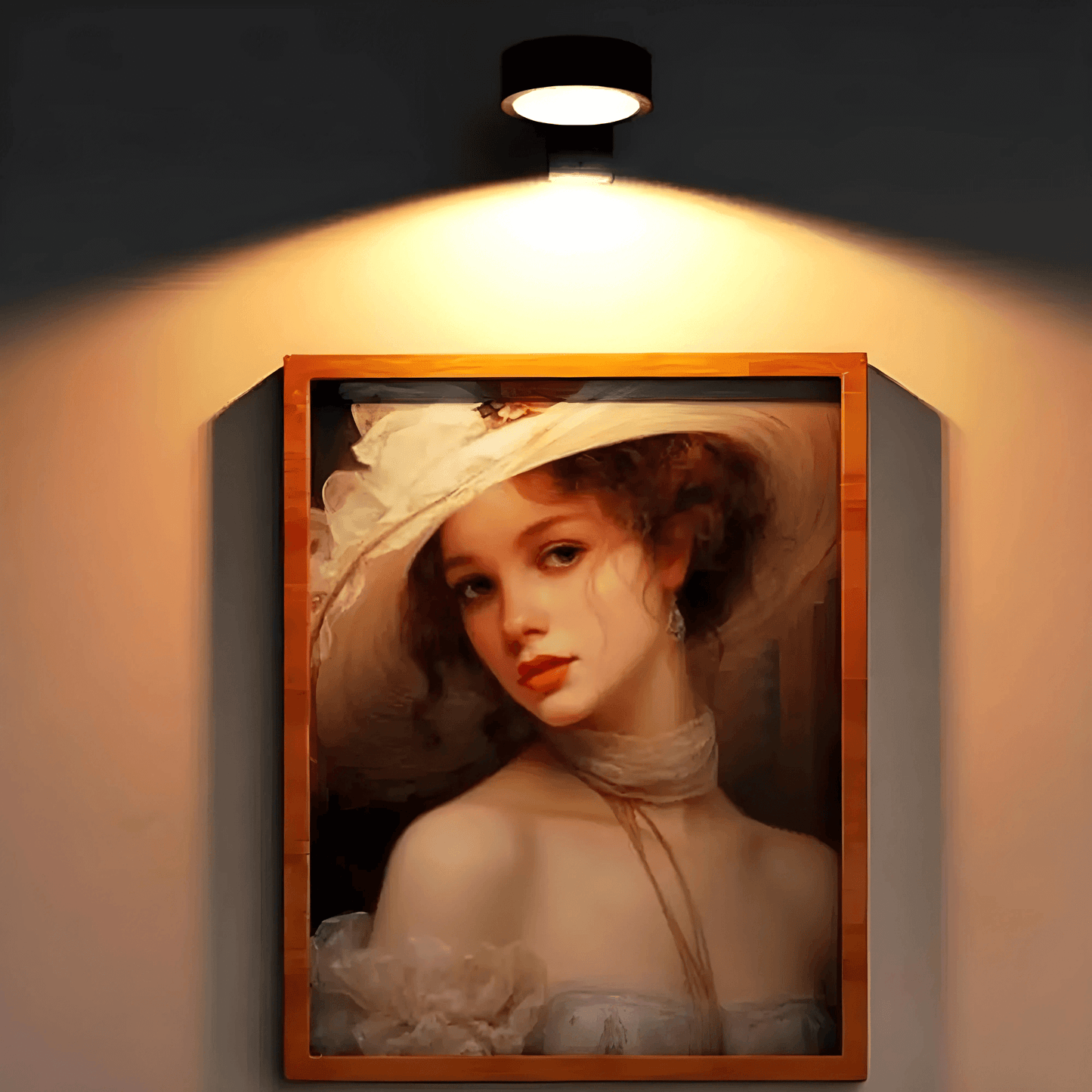 Versatile Magnetic Wall Lamp for Artistic Illumination