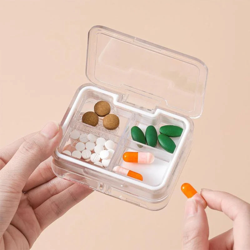 Smart Travel Pill Organizer for Health Management