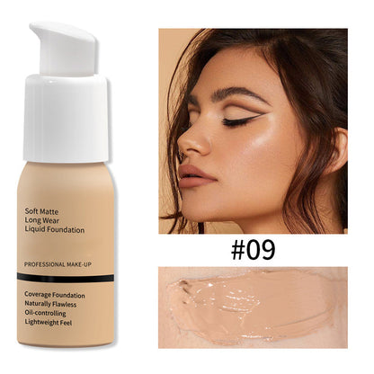 Silky Matte Liquid Foundation for Flawless Confidence