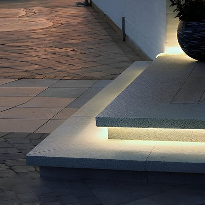 Modern Waterproof LED Stair Lighting - 0.39'' Flexible Recessed Strip