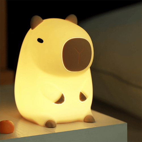 Capybara Squishy Night Light – Perfect Gift for All Ages