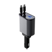 Dual Type-C Retractable Cable