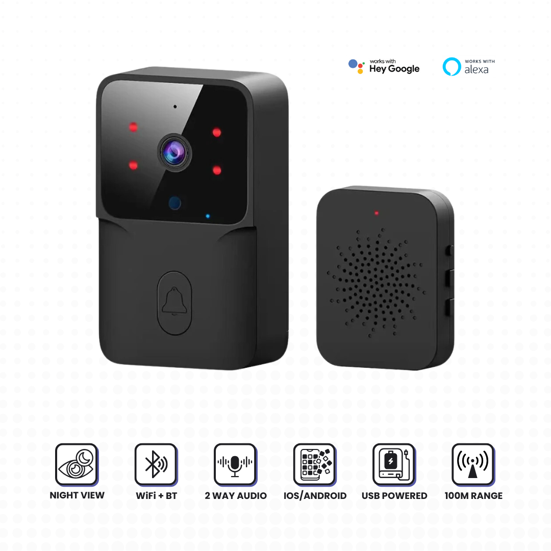 Smart Wireless Doorbell Camera for Ultimate Home Security