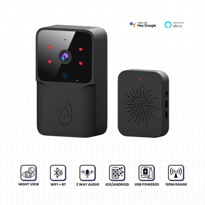 Smart Wireless Doorbell Camera for Ultimate Home Security