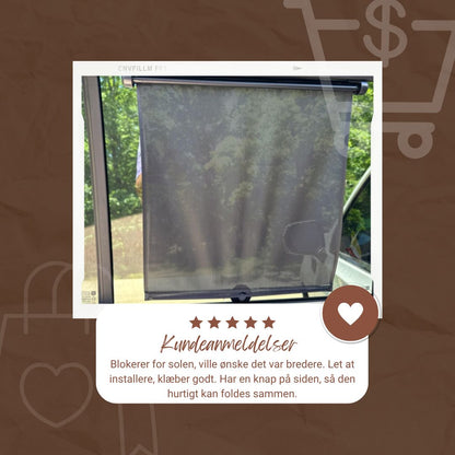 Retractable Sunshade for Windows – Ultimate UV Protection