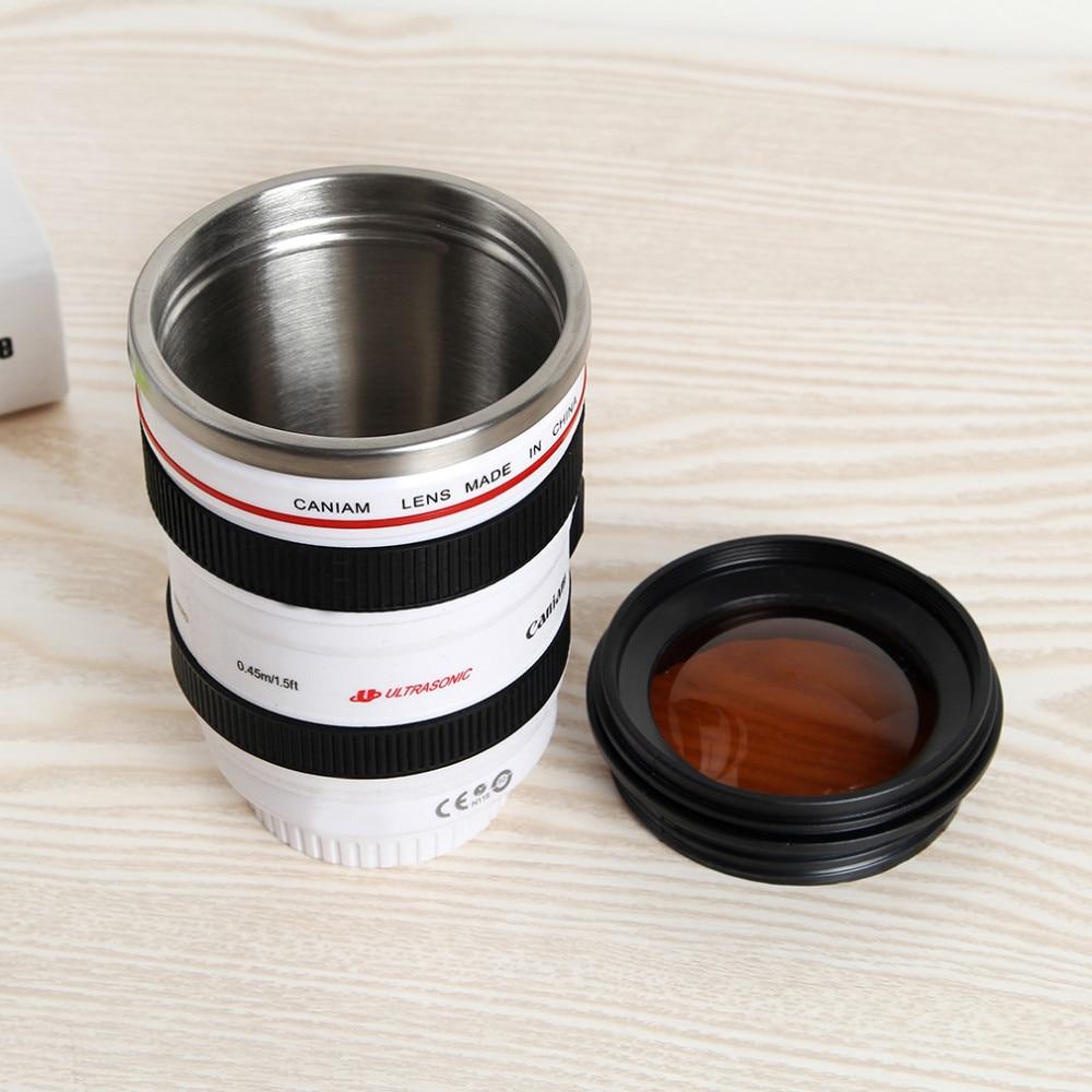 Camera Lens-Shaped Coffee Mug