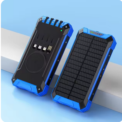 Portable Waterproof Solar Charger | Solar-Powered Power Bank