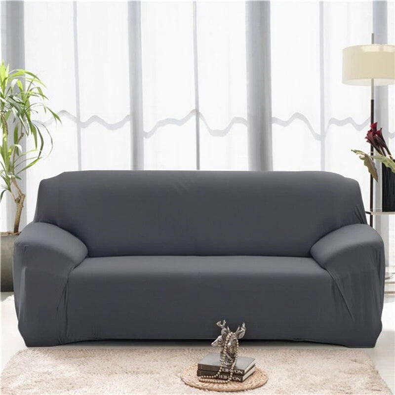 Stylish Sofa and Chair Covers - Dark Gray Elegance