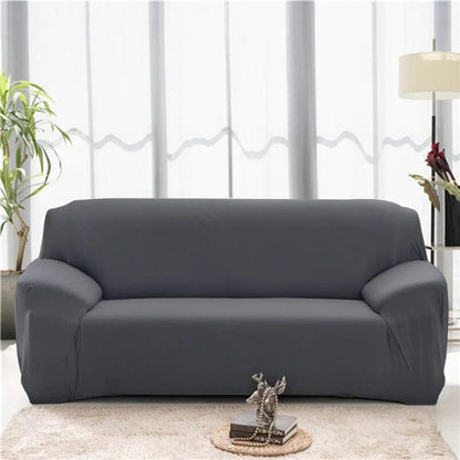 Stylish Sofa and Chair Covers - Dark Gray Elegance