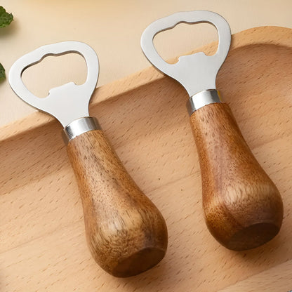 Elegant Acacia Wood Corkscrew Opener