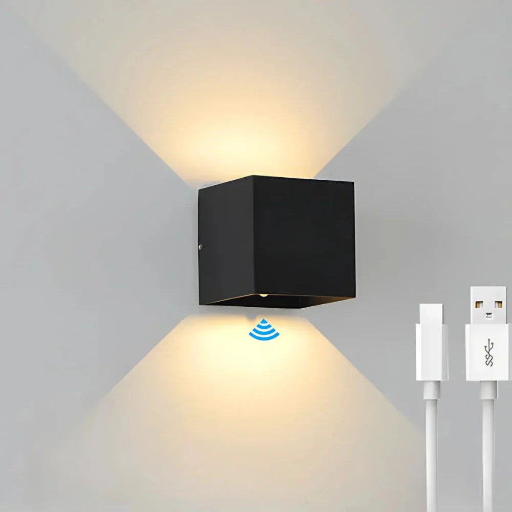 Magnetic Wall Light with Two Adjustable Panels – Durable and Sturdy