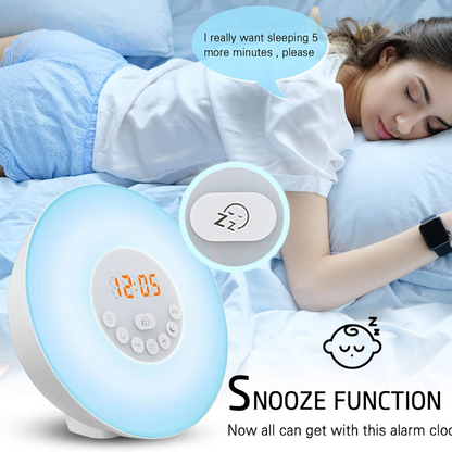 Gentle Sunrise Alarm Clock for a Refreshing Morning
