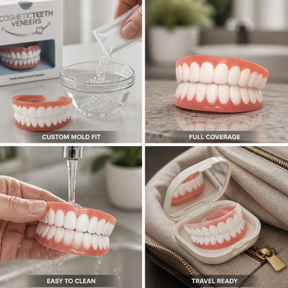 Instant Smile Transformation Silicone Dental Covers