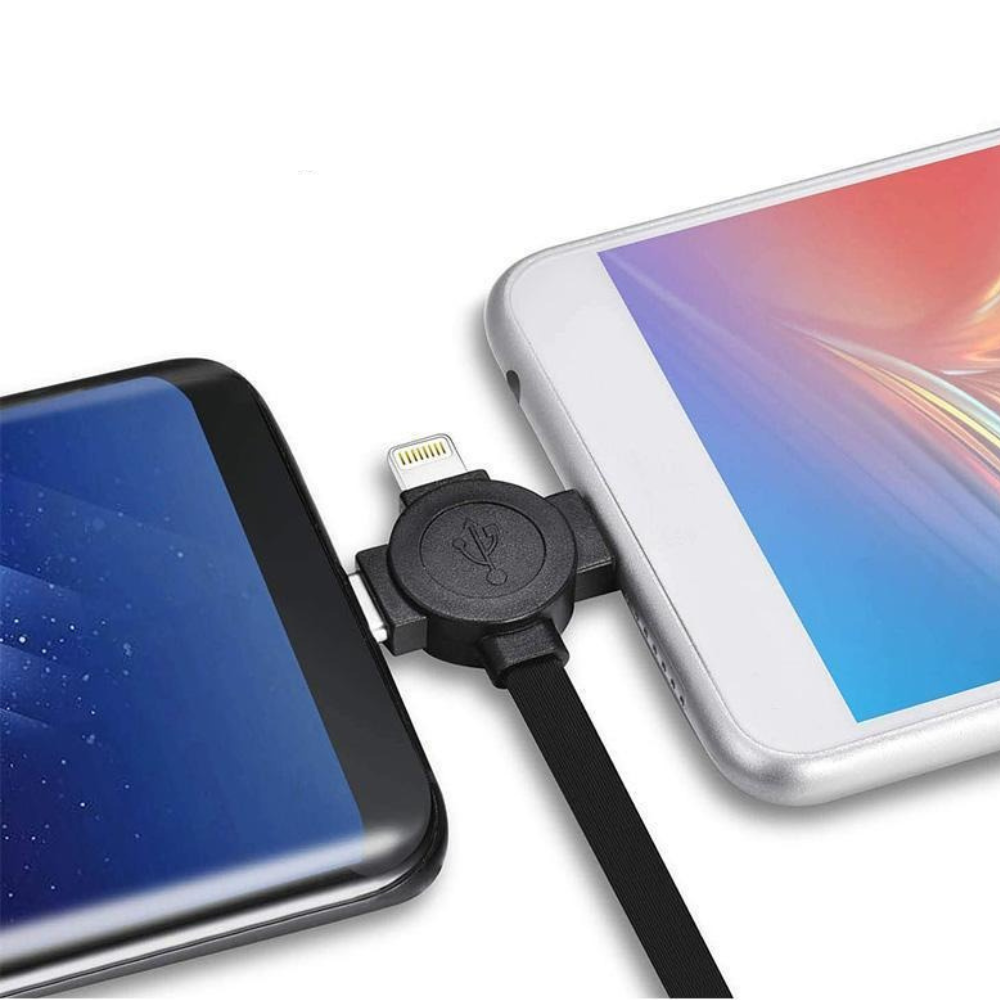 Triple USB Charging Hub with Bonus Cable Offer