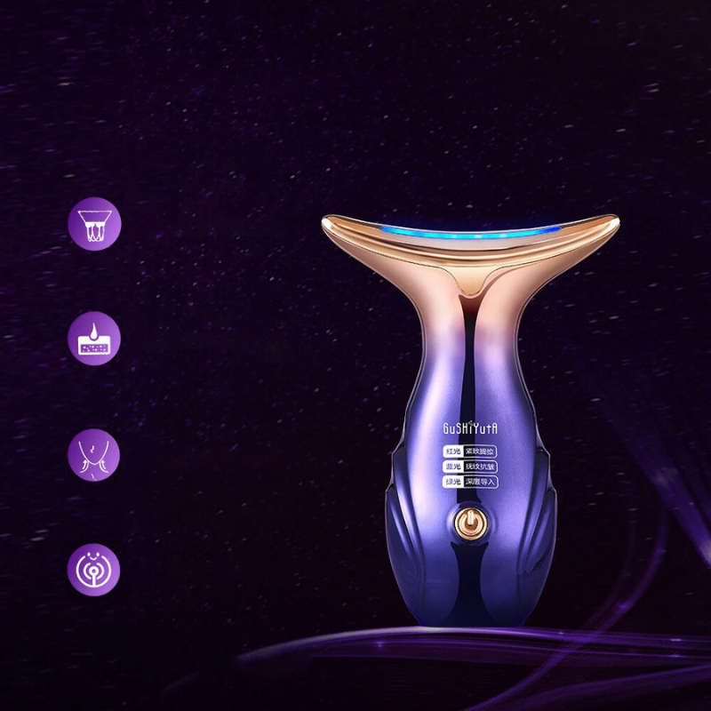 Microcurrent and LED Therapy for Face and Neck - Firming, Glow, Anti-Aging