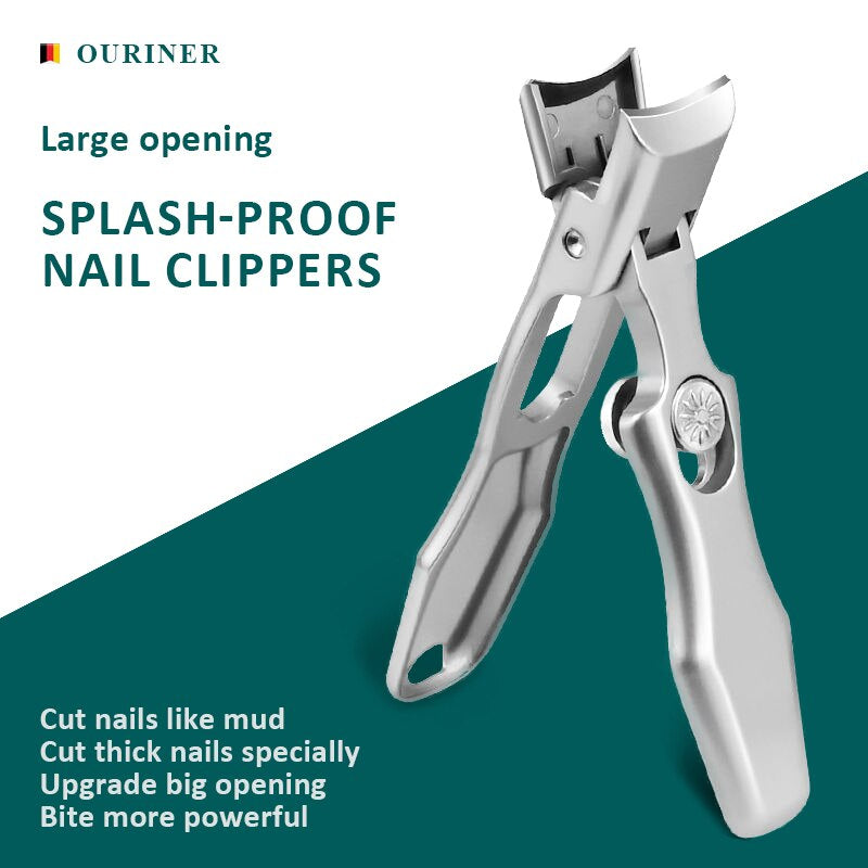 Sleek and Sharp Nail Care Set with Stainless Steel Clipper