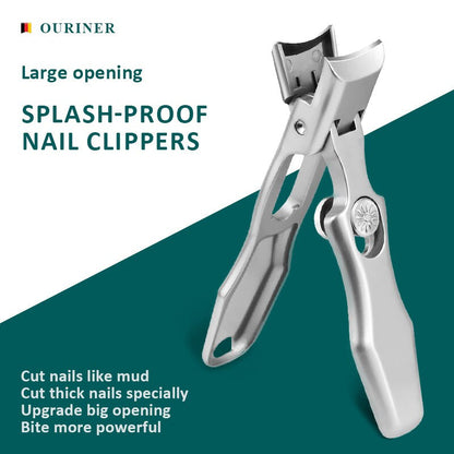 Sleek and Sharp Nail Care Set with Stainless Steel Clipper
