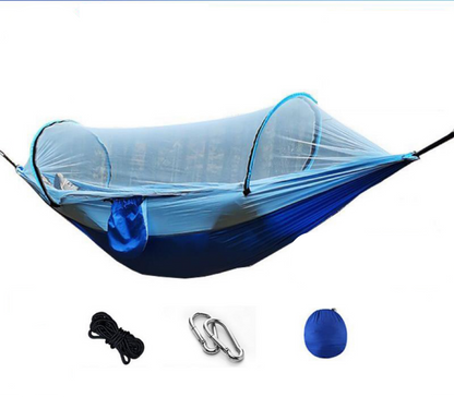 Lightweight Hammock with Mosquito Net & Tarp - Weather-Resistant for Camping & Hiking