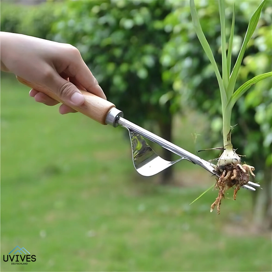 Effortless Weeding Tool for Plant Care – Gentle on the Back